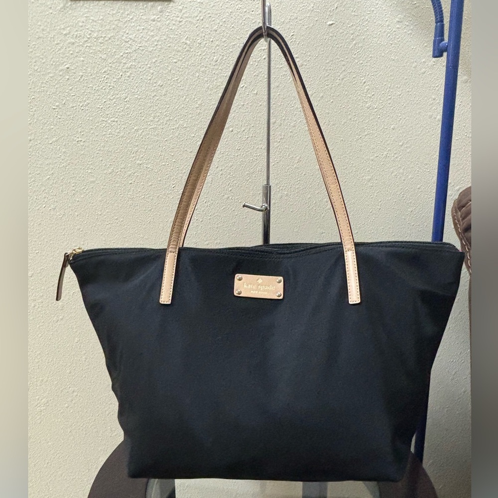 Kate Spade Black Nylon Kennedy Sophie Shoulder Bag
